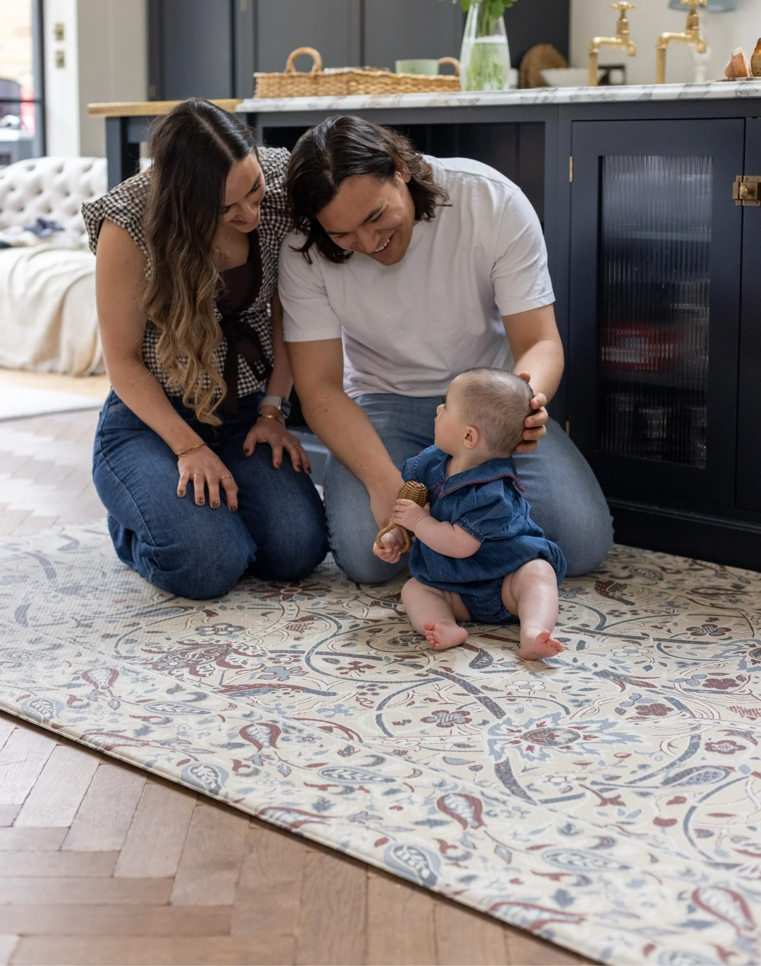 Morris & Co. The Bullerswood Stone Woad Playmat - Image 11