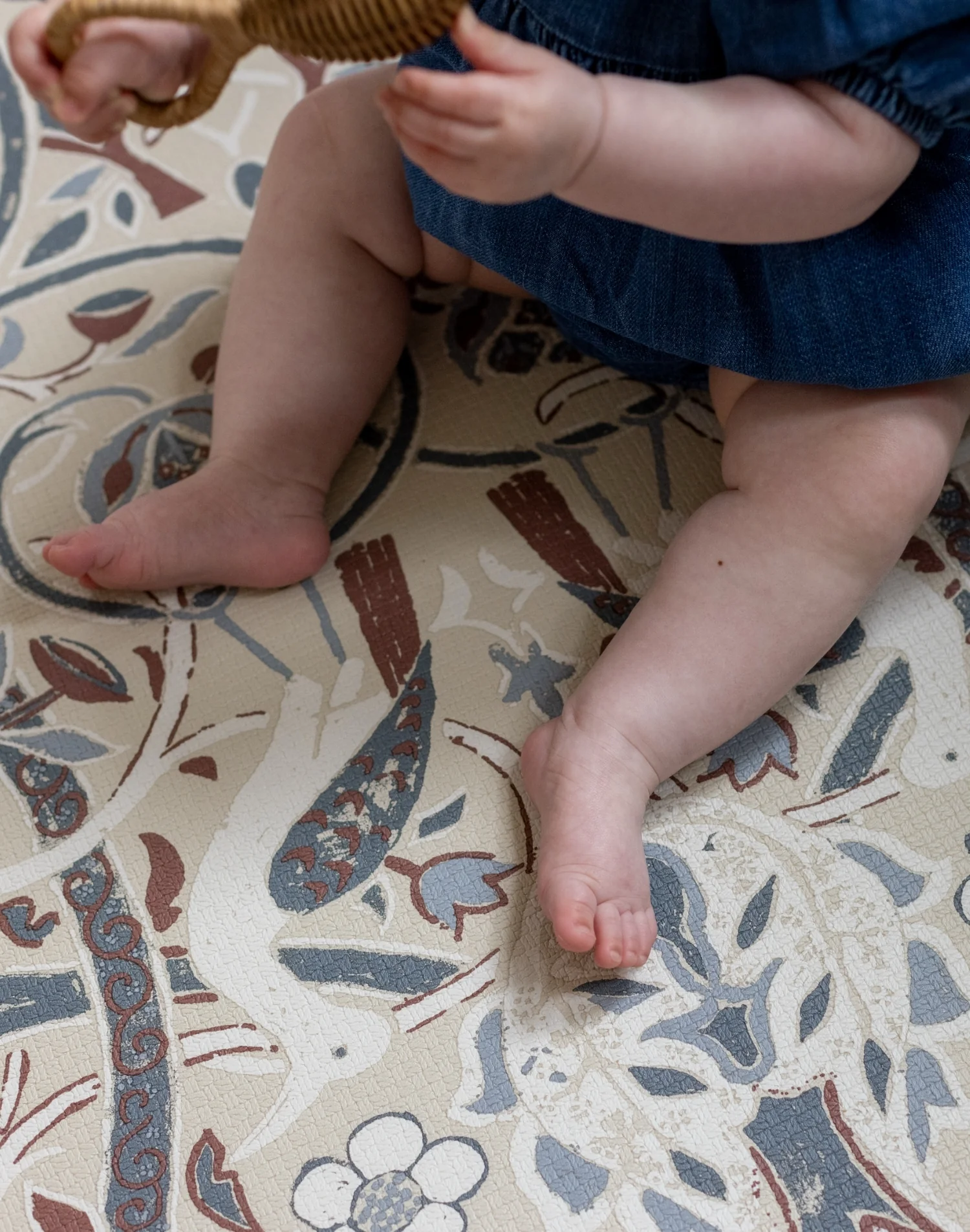 Morris & Co. The Bullerswood Stone Woad Playmat - Image 7