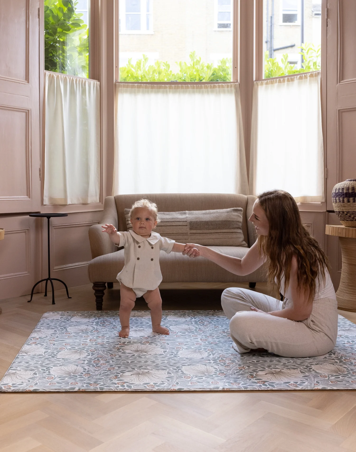 Morris & Co. The Pimpernel Playmat Mineral Blue - Image 4