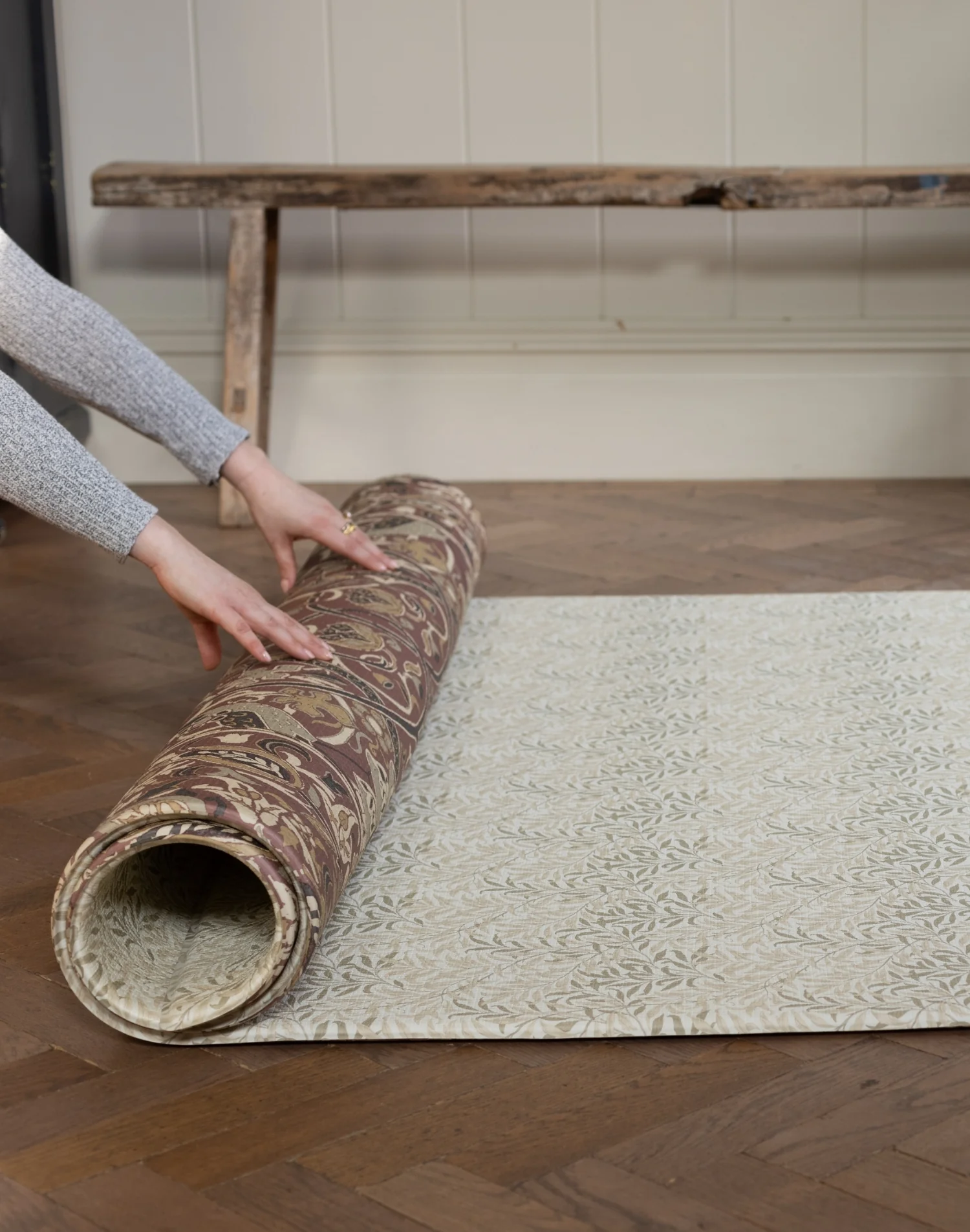 Morris & Co. The Willow Boughs Flax Playmat - Image 4